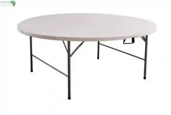 Table Ronde Pliable Disponible