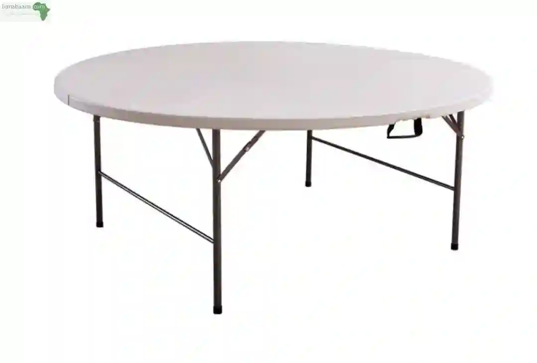 Table Ronde Pliable Disponible