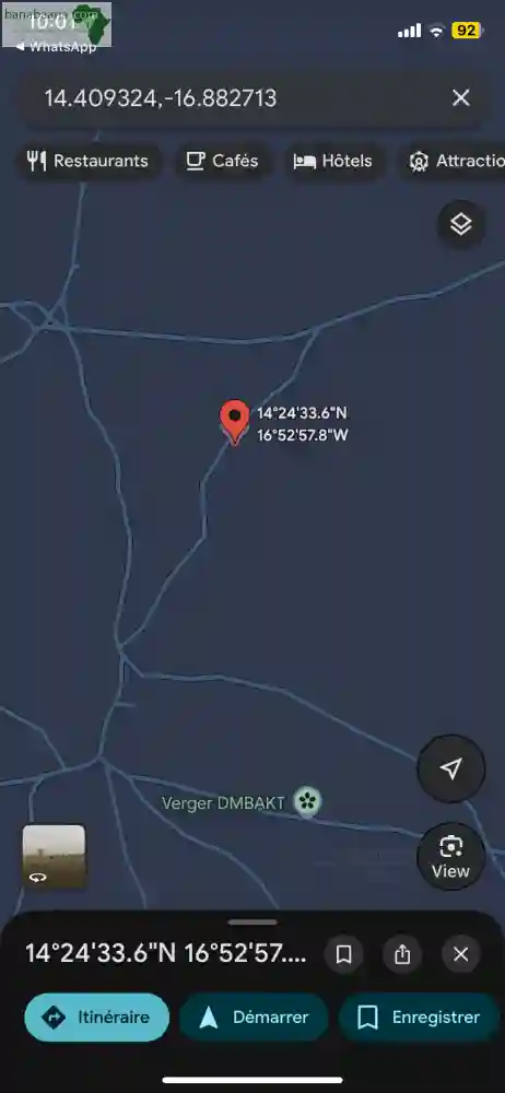 Terrain 3 Hectare et Demi à Vendre à Mbouro - Vue 1