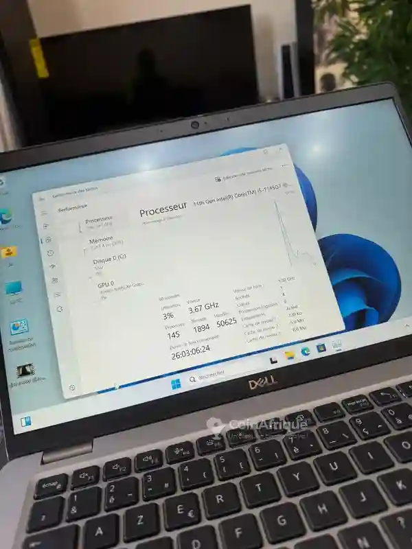 Dell i5 11th gen 3ghz 16gb ram SSD Nvme 256gb - Vue 2
