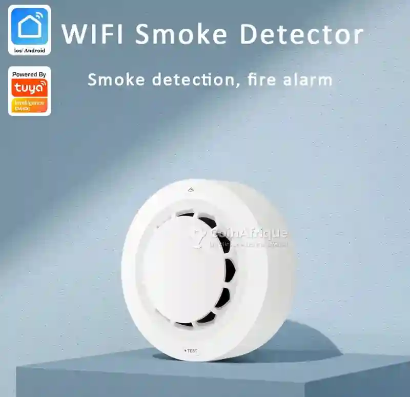 Détecteur de Fumée Tuya Wifi - Vue 3