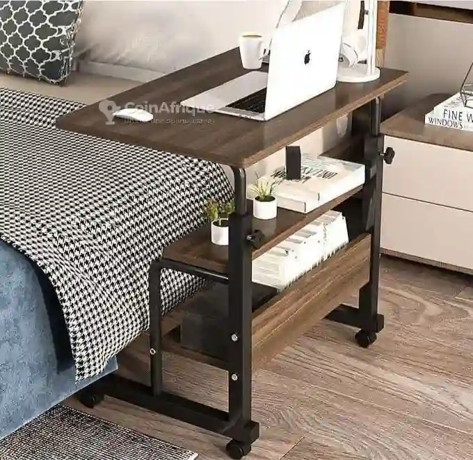 Table Ordinateur en Bois à Hauteur Ajustable GM