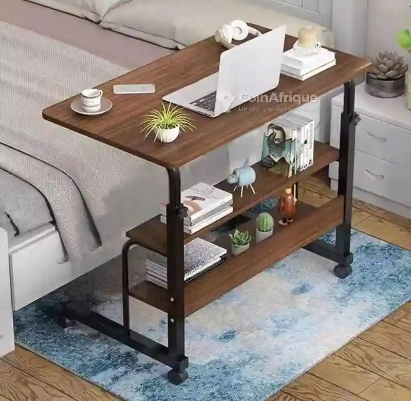 Table Ordinateur en Bois à Hauteur Ajustable GM - Vue 1