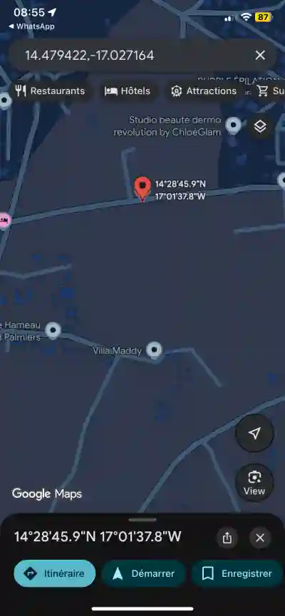 Terrain 500 Mètres Carrés à Vendre à Nguérig à Mbour - Vue 1