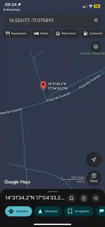 Terrains 300 Mètres Carrés à Vendre à Guéréo à Mbour - Vue 1