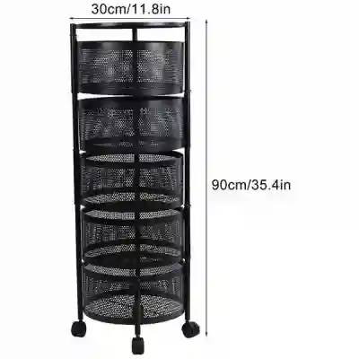 Chariot de Rangement Rotatif Circulaire à 5 Nivea à Dakar - Vue 1