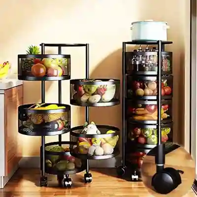 Chariot de Rangement Rotatif Circulaire à 5 Nivea à Dakar - Vue 2