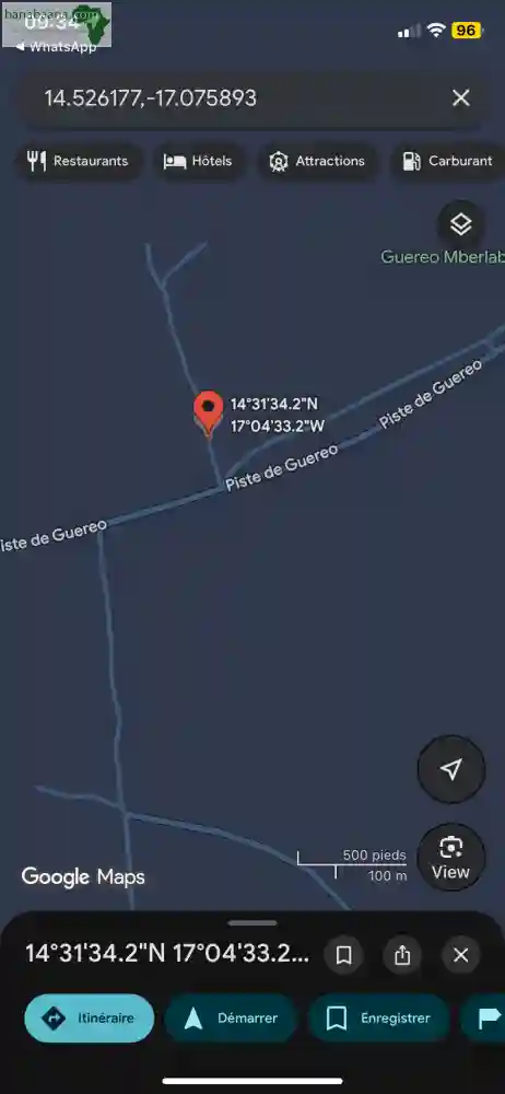 Terrains de 300 Mètres Carrés à Vende à G - Vue 1