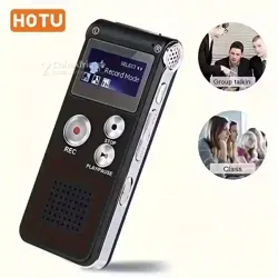 Dictaphone Enregistreur Vocal Numérique 8 go Violet