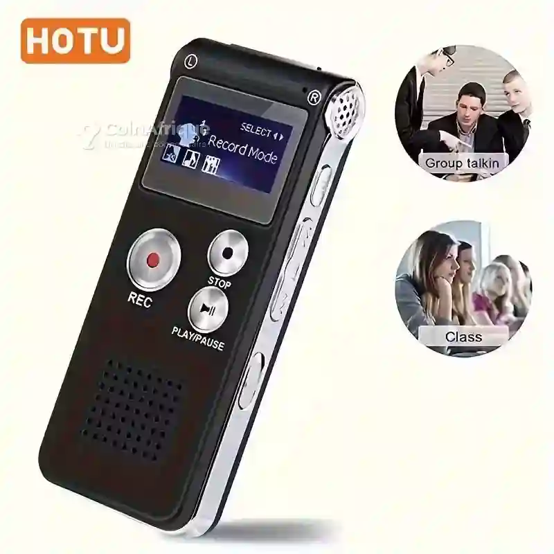 Dictaphone Enregistreur Vocal Numérique 8 go Violet