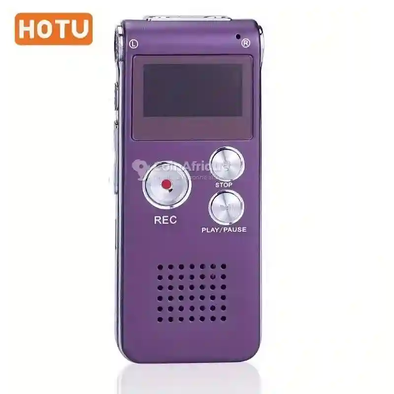 Dictaphone Enregistreur Vocal Numérique 8 go Violet - Vue 4