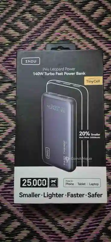 Iniu Léopard Power 140w Turbo Fast Power Bank