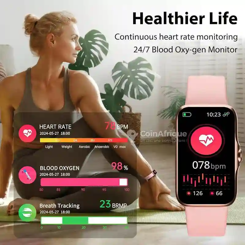 Montre Connectée Fitness Tracker - Vue 1