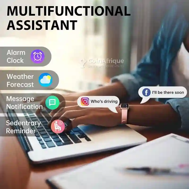 Montre Connectée Fitness Tracker - Vue 3