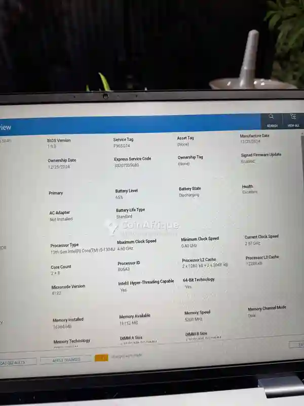 Dell i5 13th 46 ghz ssd 512gb ram 32gb Ddr5 - Vue 4