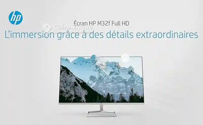 Écran Moniteur HP 32 Pouces Full hd - Vue 2