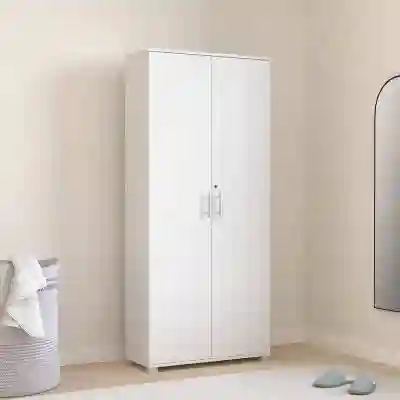 « Armoire Blanche - Vue 1