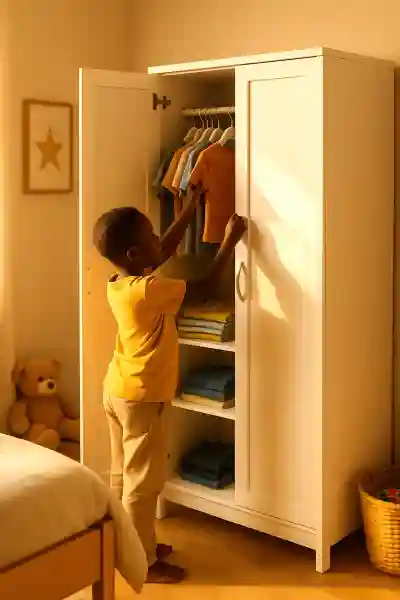 « Armoire Blanche - Vue 2