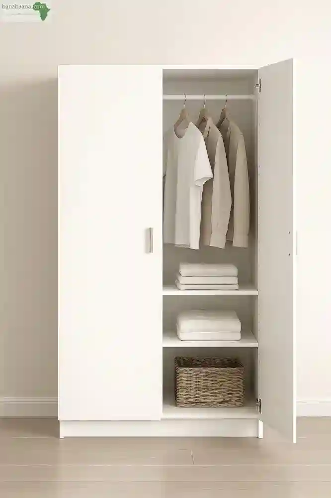 Armoire Blanche la Discipline Commence Chez - Vue 2