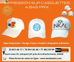 Impression SUR Casquettes À BAS Prix