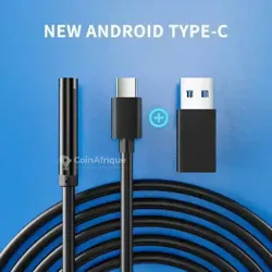 Endoscope - Caméra D’inspection 7mm usb hd 6led Ip67 Étanche - 1m