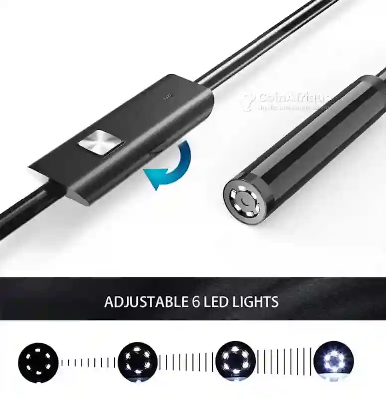 Endoscope - Caméra D’inspection 7mm usb hd 6led Ip67 Étanche - 1m - Vue 3