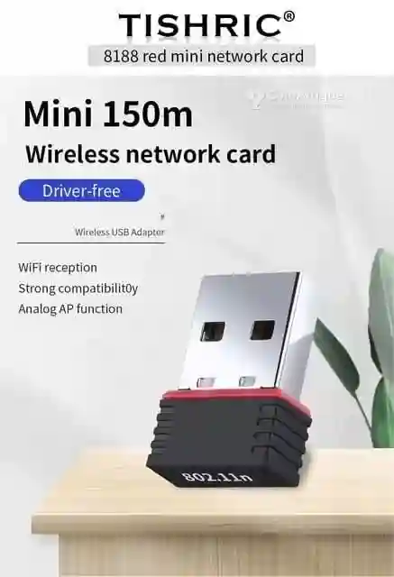 Mini Récepteur Adaptateur de Signal Wifi 24ghz USB - Vue 1