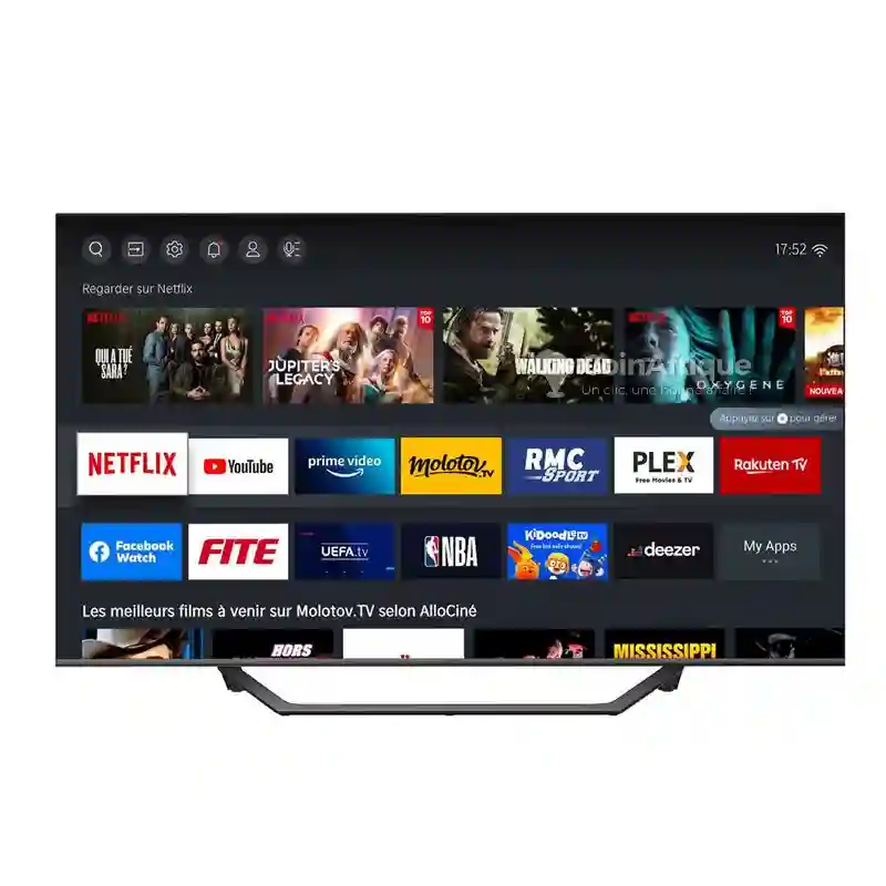 TV Smart Qled Haier 65&quot uhd 4k Full Options - Vue 1