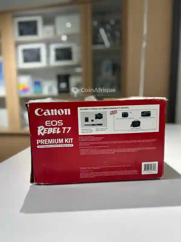 Canon Rebel T7 - Vue 2