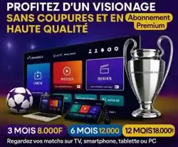 Abonnement Iptv Premium à Dakar