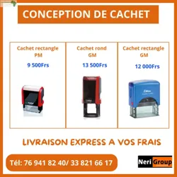 Confection DE Cachets Personnalisés