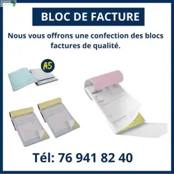 Confection DE Blocs Factures A BAS Prix