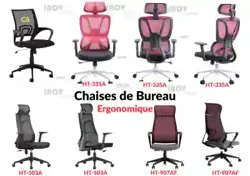 Chaises et Fauteuils de Bureau 26jan26 à Dakar