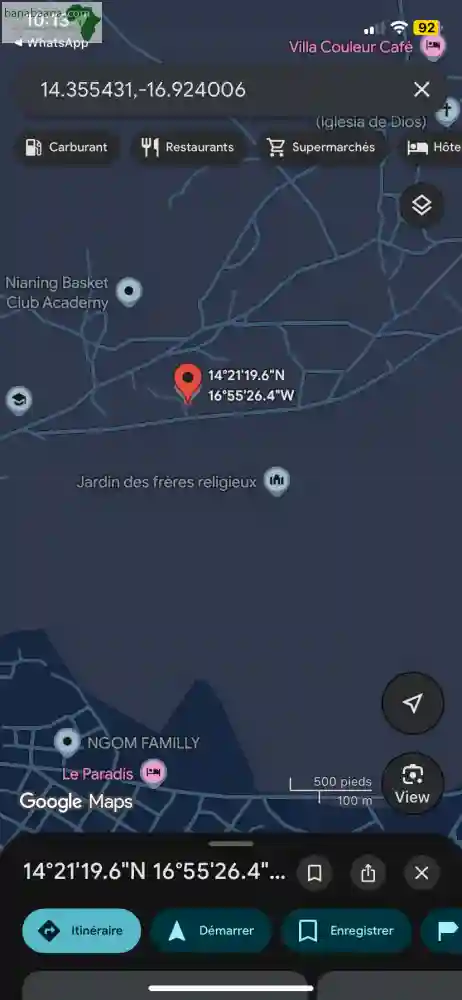 Terrain de 300 Mètres Carrés à Vendre à N - Vue 2