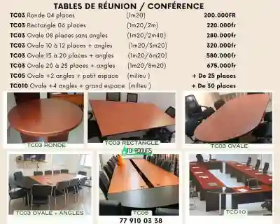 Tables de à Dakar - Vue 2