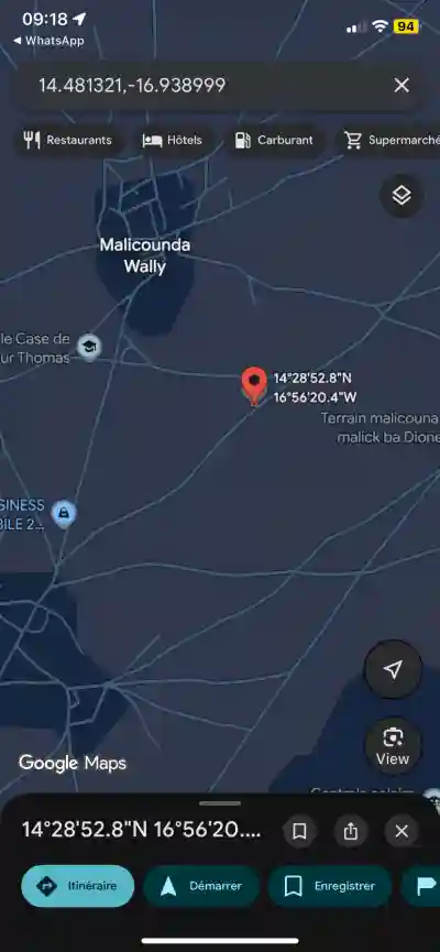 Terrains 300 Mètres Carrés à Vendre à Malicoun à Mbour - Vue 2