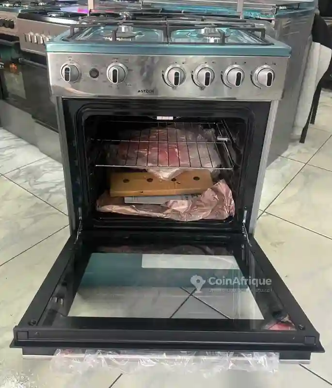 Cuisiniere Astech 4 Feux 6060 Full Options - Vue 1