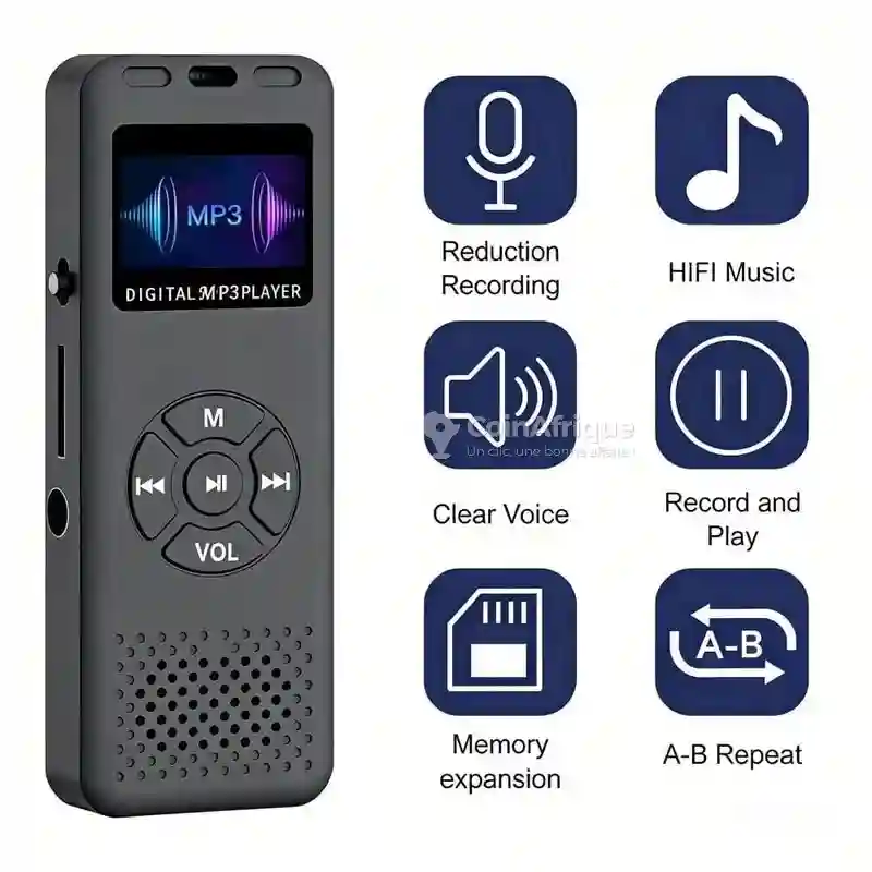 Enregistreur Vocal Numérique - Vue 3