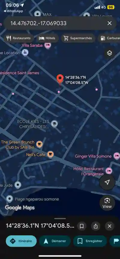 Terrain 3740 Mètres Carrés à Vendre à Somone à Mbour - Vue 3