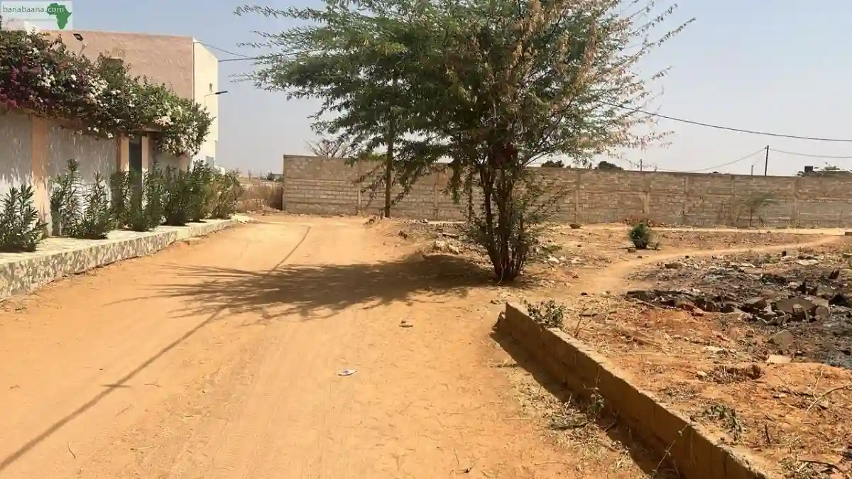 Terrain de 1200m2 à Vendre à Somone Sénég - Vue 1