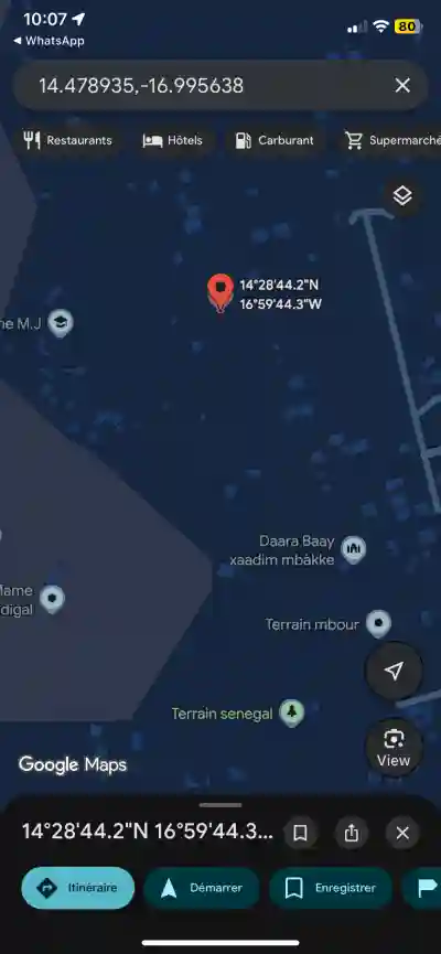 Terrains 300 Mètres Carrés à Vendre à Gandigal à Mbour - Vue 2