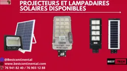 Projecteurs ET Lampadaires Solaire A Vendre