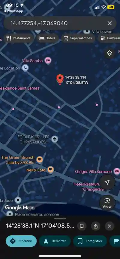 Terrain 688 Mètres Carrés à Vendre à Somone Sn à Mbour - Vue 3