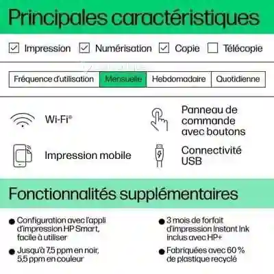 Imprimante Wifi Multifonction - Vue 2