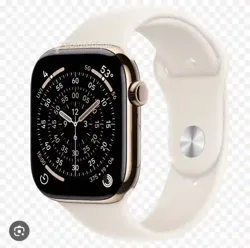Apple Watch S10 46mm Stainless Steel Saphir
