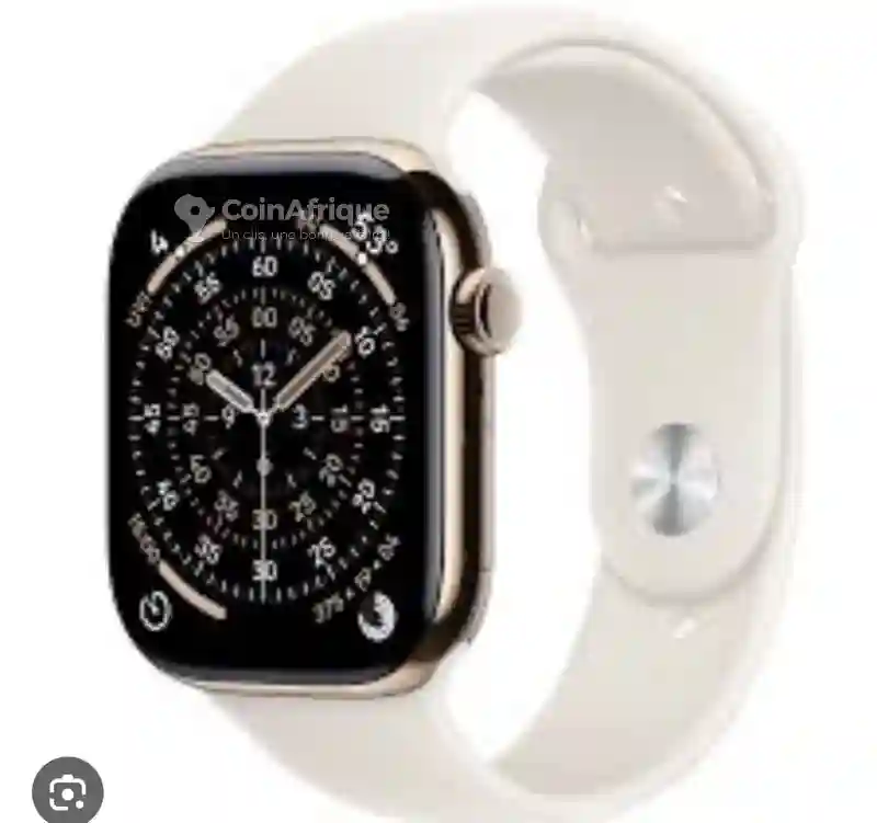 Apple Watch S10 46mm Stainless Steel Saphir - Vue 2