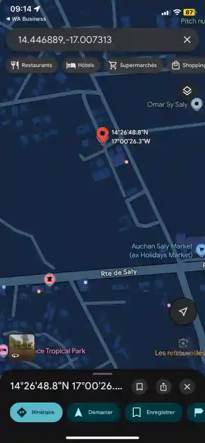 Terrain 400 Mètres Carrés à Vendre à Saly Sén à Mbour - Vue 3