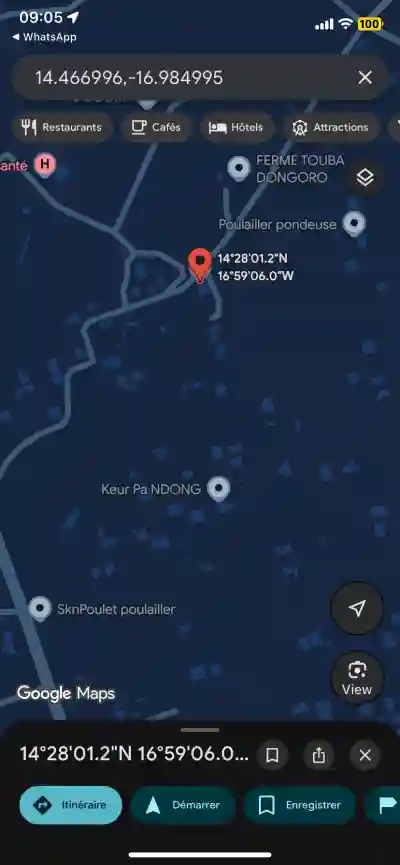 Terrains 225 Mètres Carrés à Vendre à Gandigal à Mbour - Vue 2