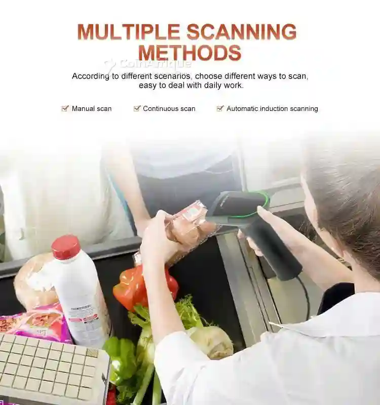 Scanner Filaire Luckydoor L500 1d2d usb - Robuste - Vue 1