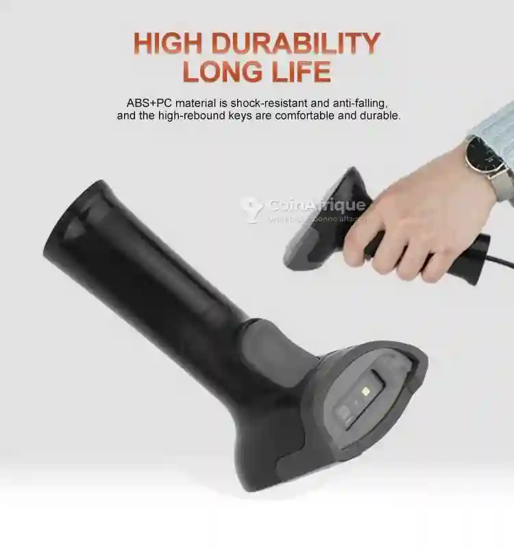 Scanner Filaire Luckydoor L500 1d2d usb - Robuste - Vue 4